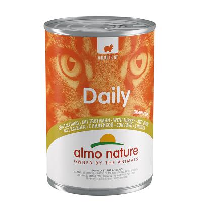 DAILY CAT TACCHINO 400 GR ALMO NATURE