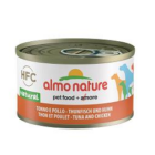 HFC NATURAL DOG TONNO E POLLO 95 GR ALMO NATURE