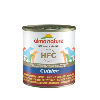 HFC NATURAL DOG MANZO CON PATATE E PISELLI 290 GR ALMO NATURE