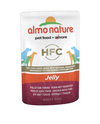 HFC JELLY DOGS 70G POLLO E TONNO ALMO NATURE