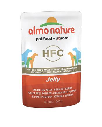 HFC JELLY DOGS 70G POLLO CON ZUCCA ALMO NATURE