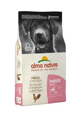 HOLISTIC DOG PUPPY L 12 KG POLLO E RISO ALMO NATURE