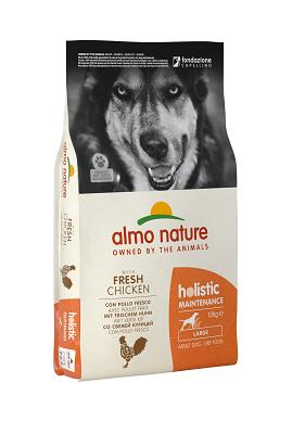 HOLISTIC DOG L 12 KG POLLO E RISO ALMO NATURE