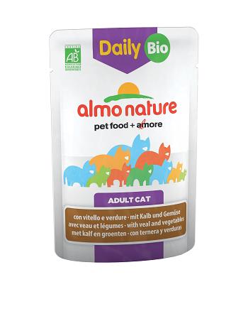 PFC DAILY BIO CAT 70G VITELLO E VERDURE ALMO NATURE