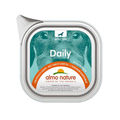 PFC DAILY DOGS 100G VITELLO E CAROTE ALMO NATURE