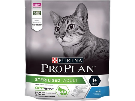 PRO PLAN STERILISED RENAL CAT CONIGLIO GR 400 PURINA