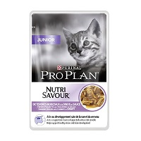 PRO PLAN KITTEN CAT GR 85 TENERI PEZZETTI CON TACCHINO IN SALSA PURINA