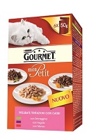 GOURMET MON PETIT 6X50G manzo,fegato,selvaggina