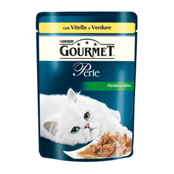 GOURMET PERLE G85 FILETTINI VITELLO E VERDURE
