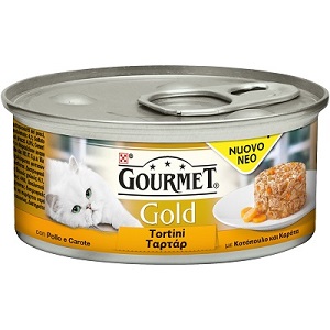 GOURMET GOLD TORTINI POLLO E CAROTE  G85