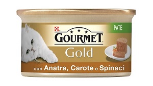 GOURMET GOLD PATE' VERDURE CON ANATRA G85