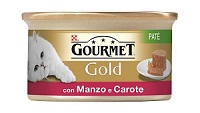 GOURMET GOLD PATE' VERDURE CON MANZO G85