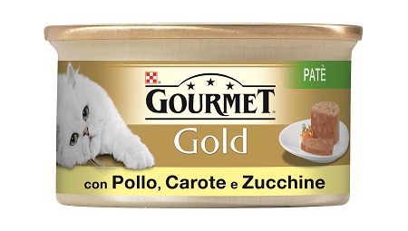 GOURMET GOLD PATE' VERDURE CON POLLO G85