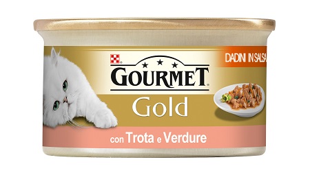 GOURMET GOLD DADINI TROTA E VERDURE G 85