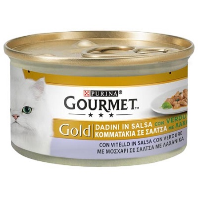 GOURMET GOLD DADINI VITELLO E VERDURE G85