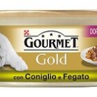 GOURMET GOLD DOPPIO PIACERE CONIGLIO E FEGATO G85