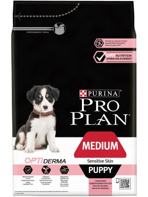 PRO PLAN MEDIUM PUPPY SENSITIVE SKIN kg 3 SALMONE PURINA