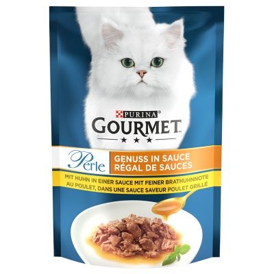 GOURMET PERLE G85 TRIONFO DI SALSA POLLO