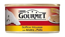 GOURMET RED G195 MOUSSE ANATRA E POLLO