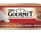 GOURMET RED G 195 TRANCETTI TACCHINO ANATRA E VERDURE