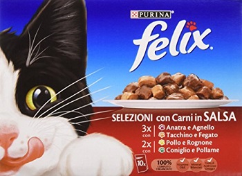 FELIX BUSTA X4 G100 ANATRA E AGNELLO,CONIGLIO E POLLAME