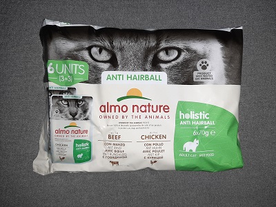 PFC DAILY MULTIP. 70GX6 ANTIHAIRBALL MANZO E POLLO ALMO NATURE