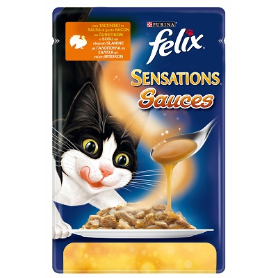 FELIX SENSATION SAUCES G100 TACCHINO CON BACON