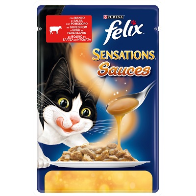 FELIX SENSATION SAUCES G100 MANZO CON POMODORO