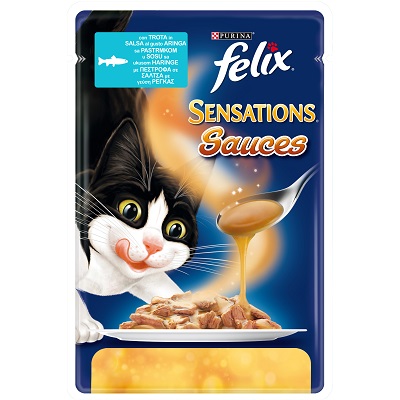 FELIX SENSATION SAUCES G 100 TROTA AL GUSTO ARINGA