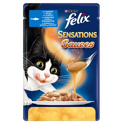 FELIX SENSATIONS SAUCES G100 SARDINE CON CAROTE