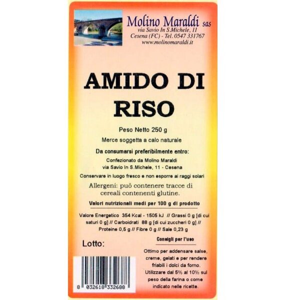 AMIDO DI RISO GR.250 MARALDI
