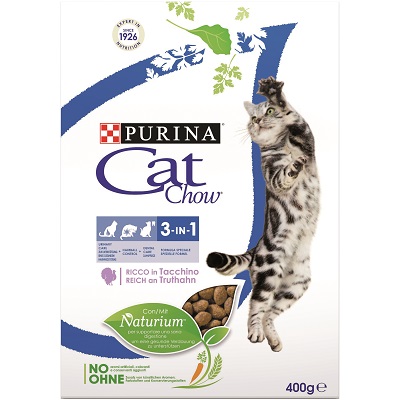 CAT CHOW FELINE 3 IN 1 G 400
