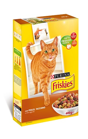 FRISKIES CROCCHETTE G400 POLLO,TACCHINO E OLIVE