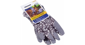 GUANTI GIARDINO PALMO IN PELLE SINTETICA 8/S GRIGIO STOCKER