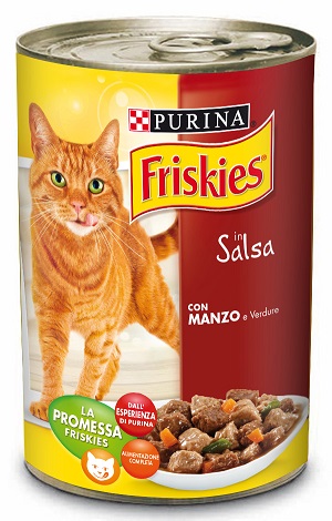 FRISKIES GATTO 400G LATTINA MANZO