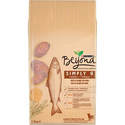 BEYOND SIMPLY 9 DOG KG 7,5 SALMONE CON AVENA