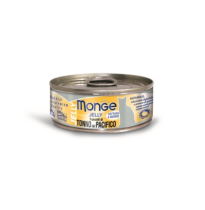 GATTO LATTINA G 80 JELLY TRANCETTI DI TONNO MONGE