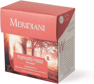 ASTUCCIO 15 FILTRI TE VERDE TRAMONTO ROSSO