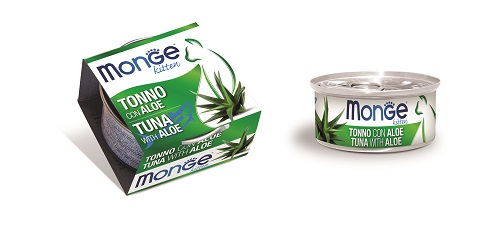 FRUITS CAT TONNO CON ALOE G80 MONGE