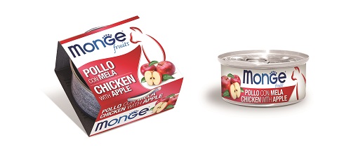 FRUITS CAT G 80 POLLO CON MELA MONGE
