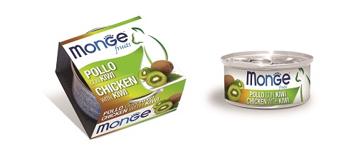 FRUITS CAT POLLO CON KIWI G80 MONGE