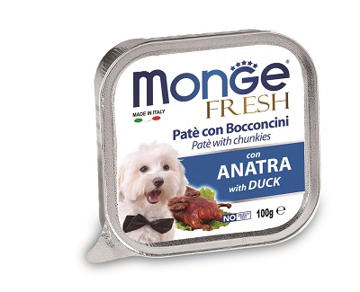 FRESH DOG G100 ANATRA MONGE
