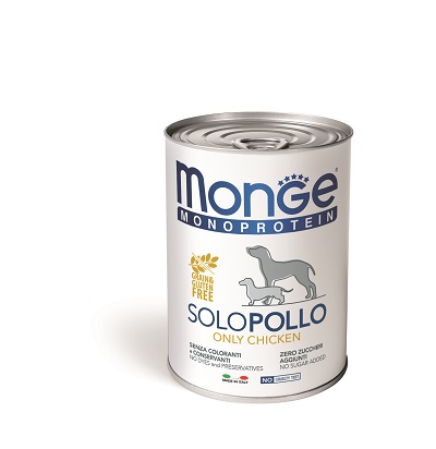 DOG MONOPROTEICO G400 SOLO POLLO MONGE