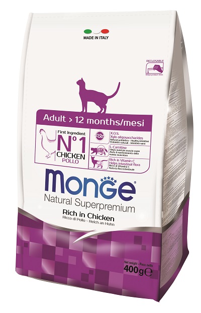 CAT ADULT POLLO GR 400  MONGE