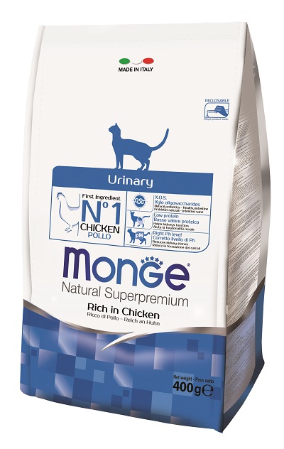 CAT ADULT URINARY POLLO GR 400 MONGE