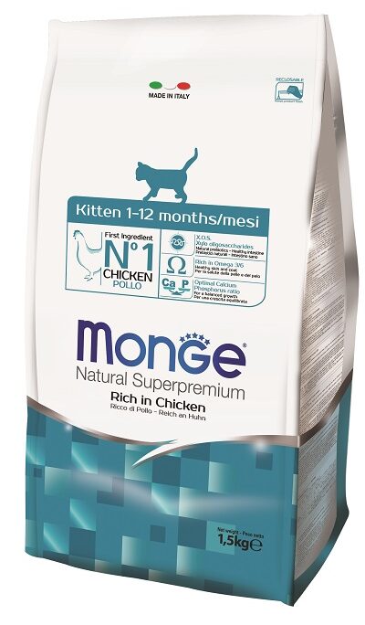 CAT KITTEN POLLO KG 1,5 MONGE