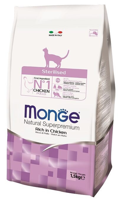 CAT ADULT STERILISED POLLO KG 1,5 MONGE