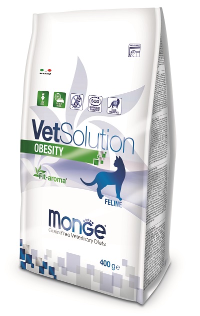 VET SOLUTION CAT G 400 OBESITY MONGE