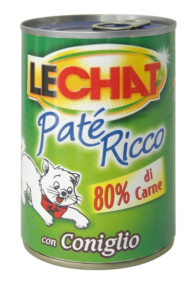 PATE' RICCO G 400 CONIGLIO LECHAT