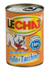 CLASSICO G 400 POLLO E TACCHINO LECHAT